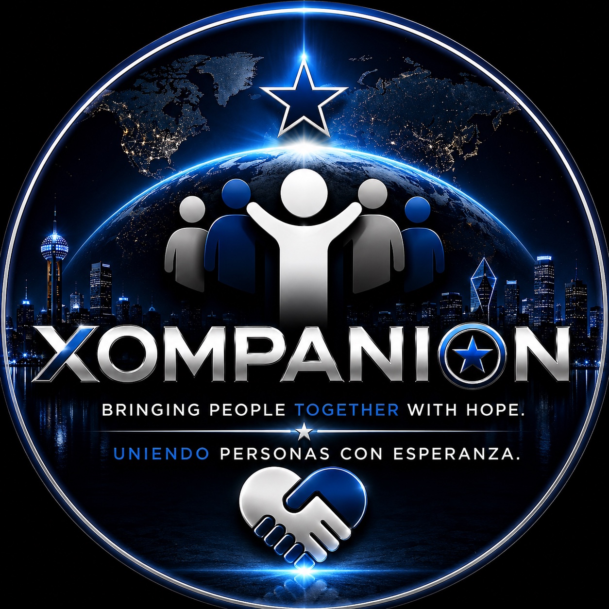 XOMPANI0N community emblem · emblema de comunidad